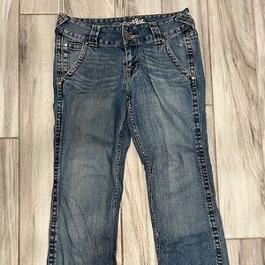 Refuge Straight Leg Jeans, Mid Rise, Size 11